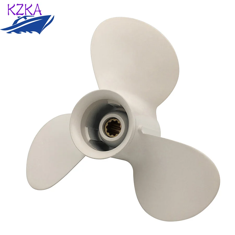 664-45945-00-EL Propeller For Yamaha 20hp 25hp 30hp 9 7/8*10 1/2 Outboard Propeller Boat Motor 20 25 30 Screw 10 Spline