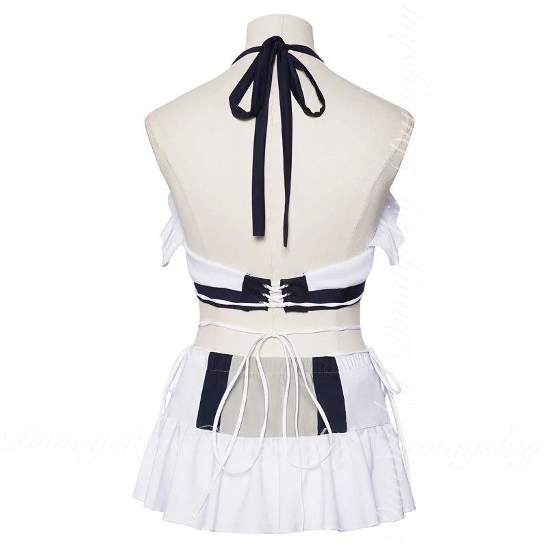 Final Fantasy VII FF7 juego de renacimiento Tifa Lockhart un miembro de Shinra Corporation Avalanche juego de disfraz de Cosplay lleno de conjunto