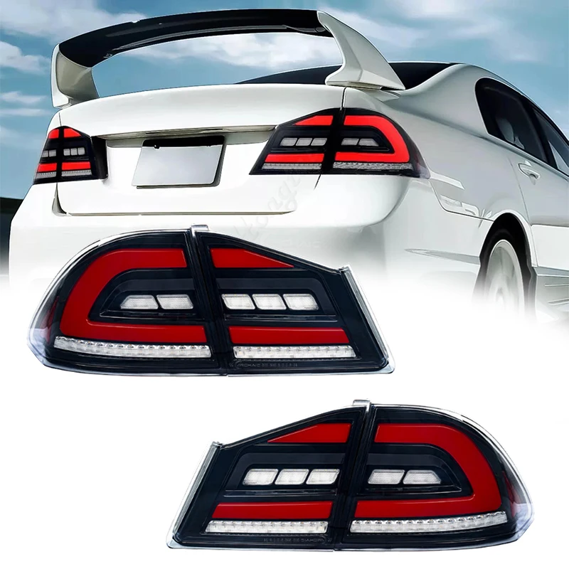 

Taillights for Honda Civic FD1 FD2 FD3 2006-2011 8th Gen CIVIC FD2 TypeR Tail Light Civic Type-R Tail Lights Rear Lamp