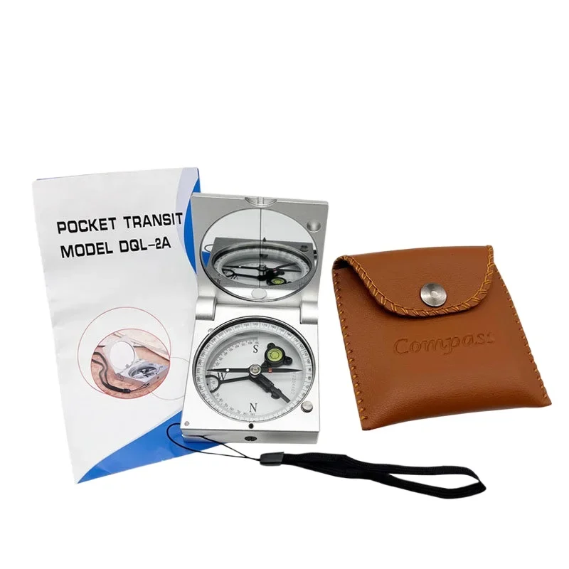 

Pocket Compass DQL-1 Magnetic Geological Brunton Type for Professional Surveyor Geologist