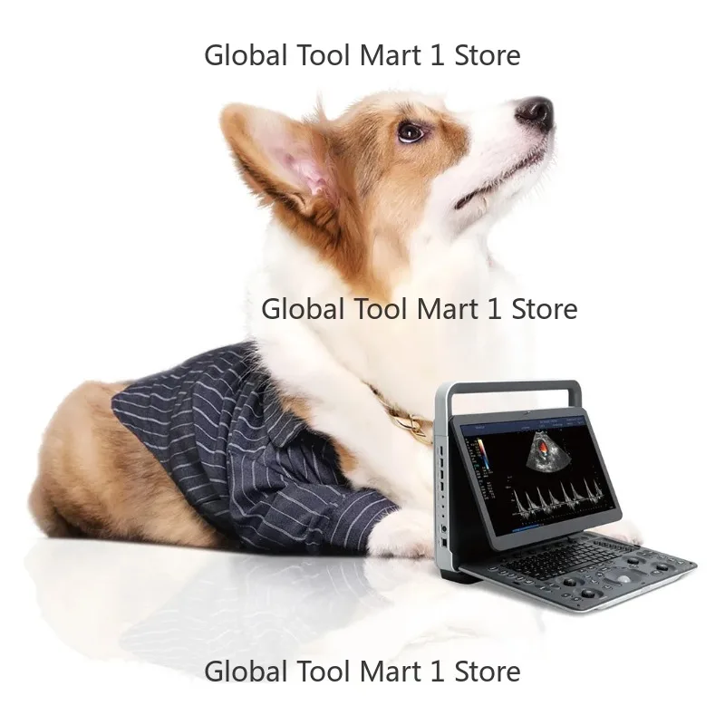 Veteri=nary Ultr=asound Scanner Animal Ultras=und Machine Best Price Pet Clinic Por-table Color