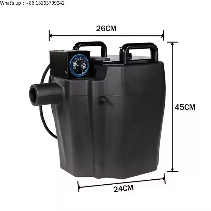 Máquina eléctrica de hielo seco de niebla baja, 3500W/6000W, para fiestas de boda y escenarios de baile para efectos de eventos, máquina de humo de niebla baja