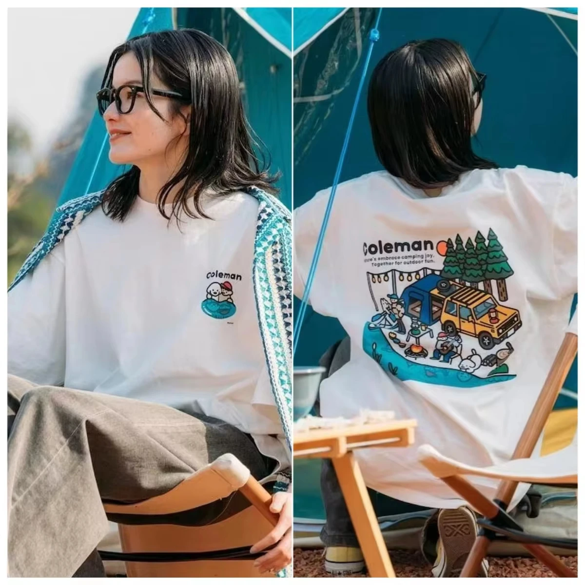 Urban Streetwear Brand - ホワイトヤマスタイルアーバンアウトドアイラストアウトドアブランドTシャツコットングラフィックTシャツ男性女性夏ストリートウェア
