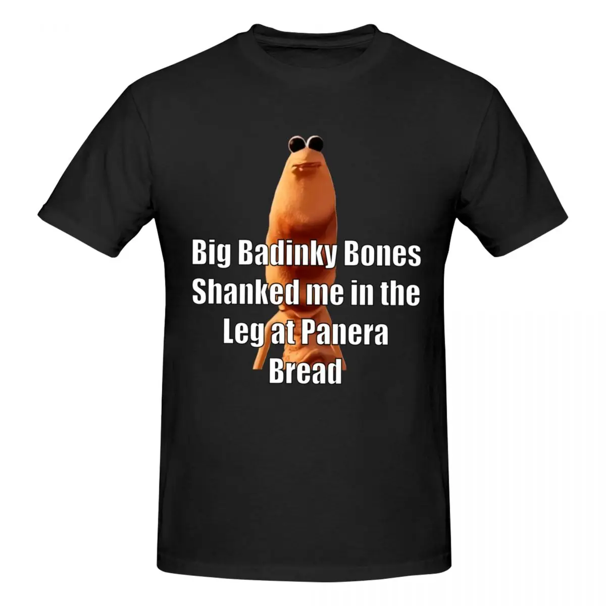 HOT SALE Marcus The Worm Big Badinky Bones Shanked Me T Shirts Graphic Y2K Pops Tees Tshirt for Men Women Clothing