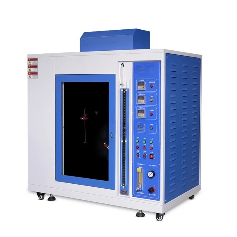 

Plastic horizontal and vertical combustion tester, flame retardant test