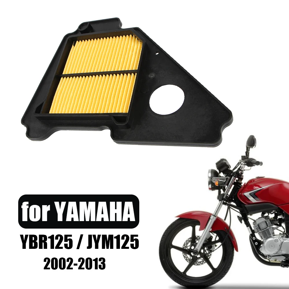 

YBR125 YBR125ED JYM125 Motorcycle Air Filter Clean For Yamaha YBR JYM 125 125ED YB125 YB 125 2008 Intake Cleaner Air Element