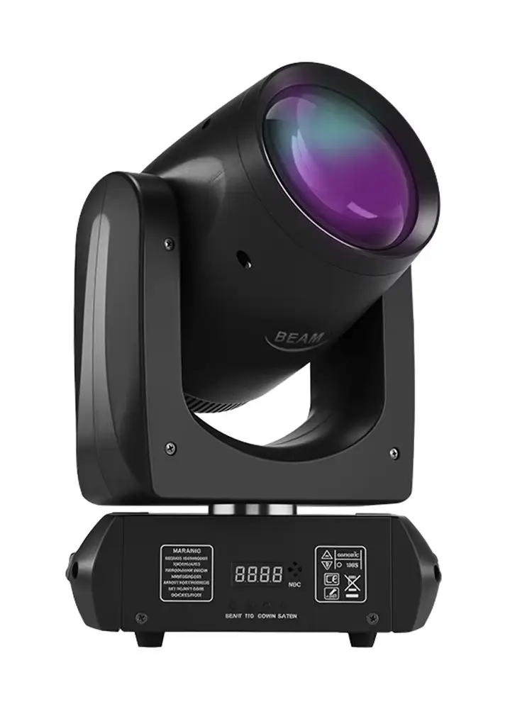 6/4/2 Stück 200W LED Moving Head Beam Light 12 Gobos/15 Farben/18 Prismen Bühnen-Spotlights DJ Disco Licht Stroboskop-Effekt für Bar KTV Party