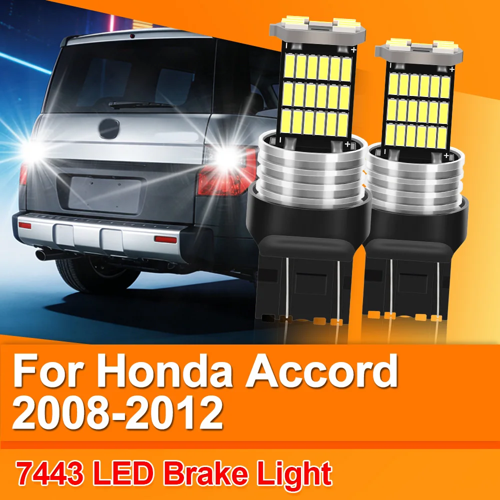 

2PCS LED Brake Light Bulb Lamp W21/5W 7443 T20 Canbus For Honda Accord 2008-2012