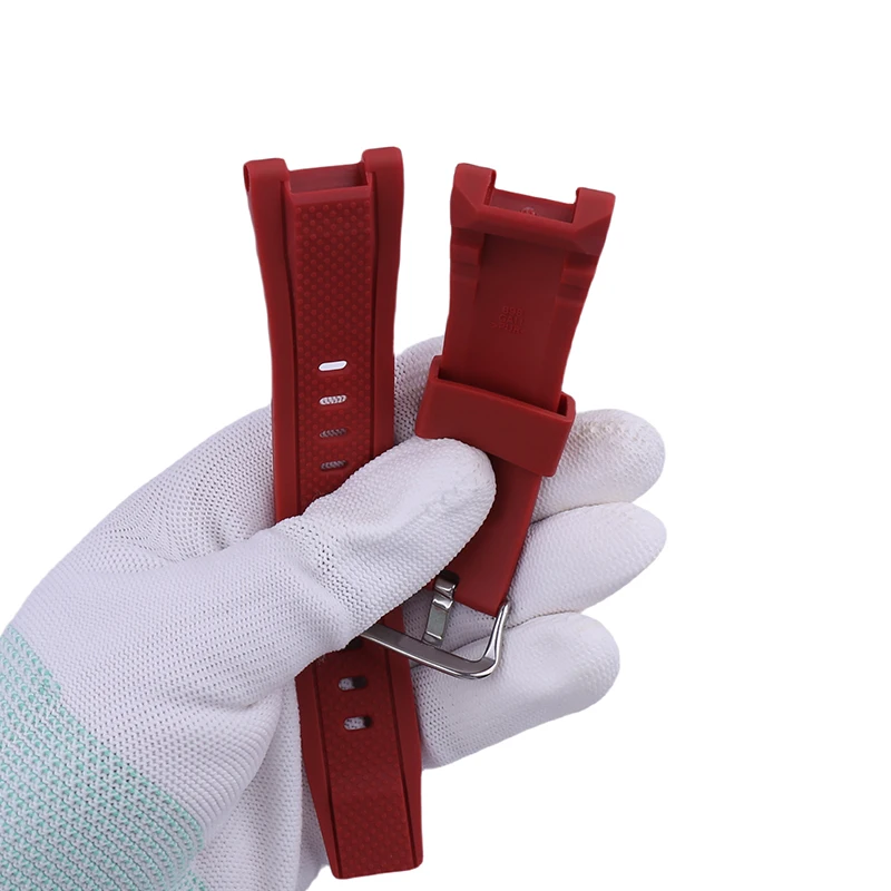 Men's rubber watch band accessories Compatible for Casio GST-W110 210B S110 S100G W110G watch strap women resin sport wristband