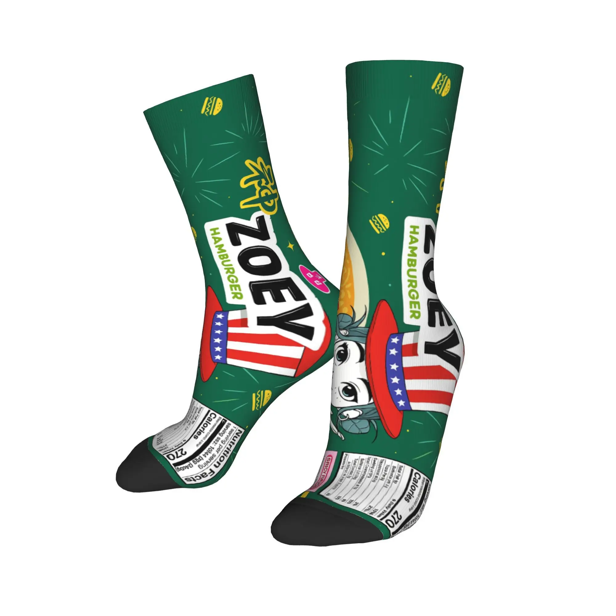 Calcetines kpop de cazadores de demonios ramen rumi Merch para hombres y mujeres calcetines suaves