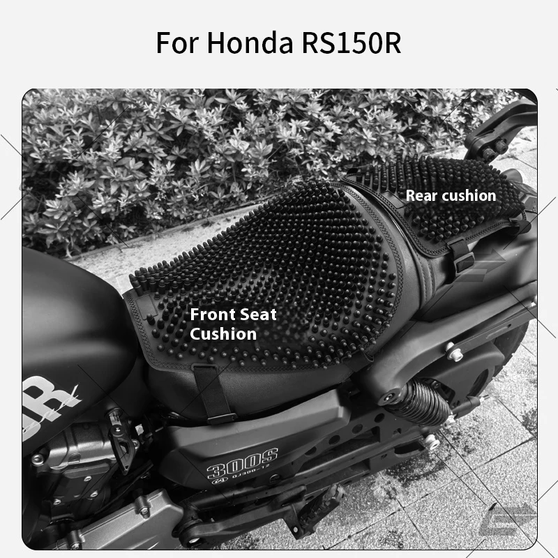 

For Honda RS150R Universal Motorcycle Summer Seat Cover Waterproof Soft Silicone Cushion Breathable Anti-Slip Heat Resistant