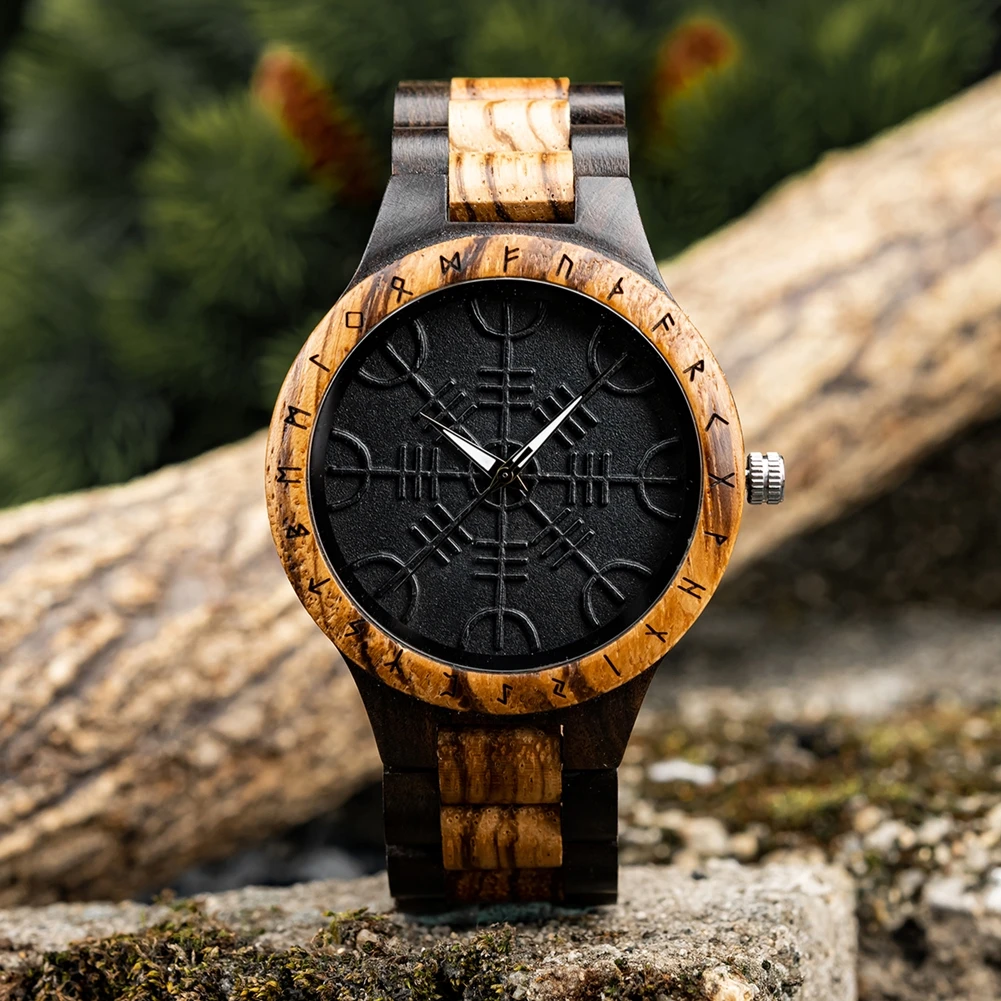 BOBO BIRD Original Wooden Men's Watches New Design Fashion Quartz Wristwatch Top Japanese Quartz Movement Cool Box Dropshipping