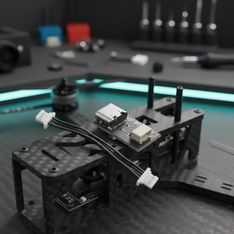 1Set Adjustment Parameter Adapter Cable Type-C To SH1.0 Adapter Board Model Accessories For Racing Drones And Drones