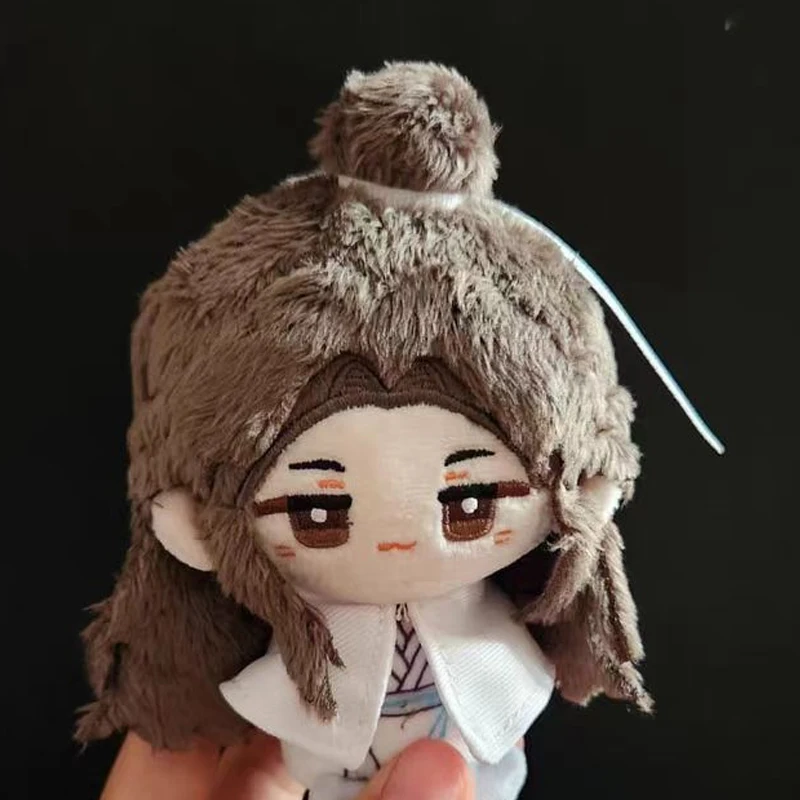 10cm Heaven Officials Blessing Plush Hua Cheng Xie Lian Plush Doll Kawaii Sitting Posture Q Vesion Pendant Stuffed Toy Gift