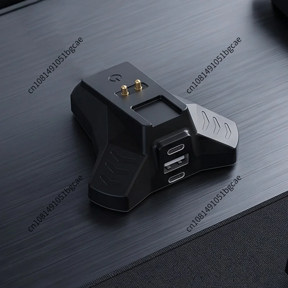 Base de Carga Inalámbrica para Ratón Razer Naga Pro/DeathAdder V2Pro, Base de Carga con Cable Tipo C, Diseño Antideslizante