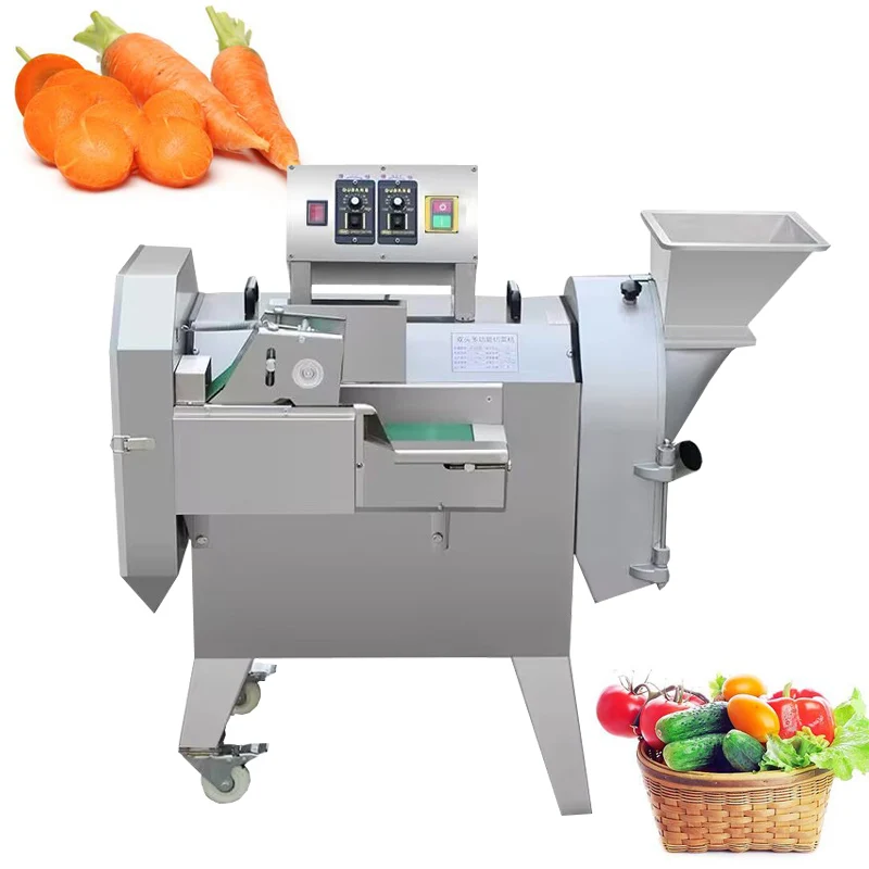 Multifunctional Vegetable Cutter Slicer Chopper Machine Fruit Leaf Vegetable Cutting Cabbage Celery Cucumber Cutter Machine