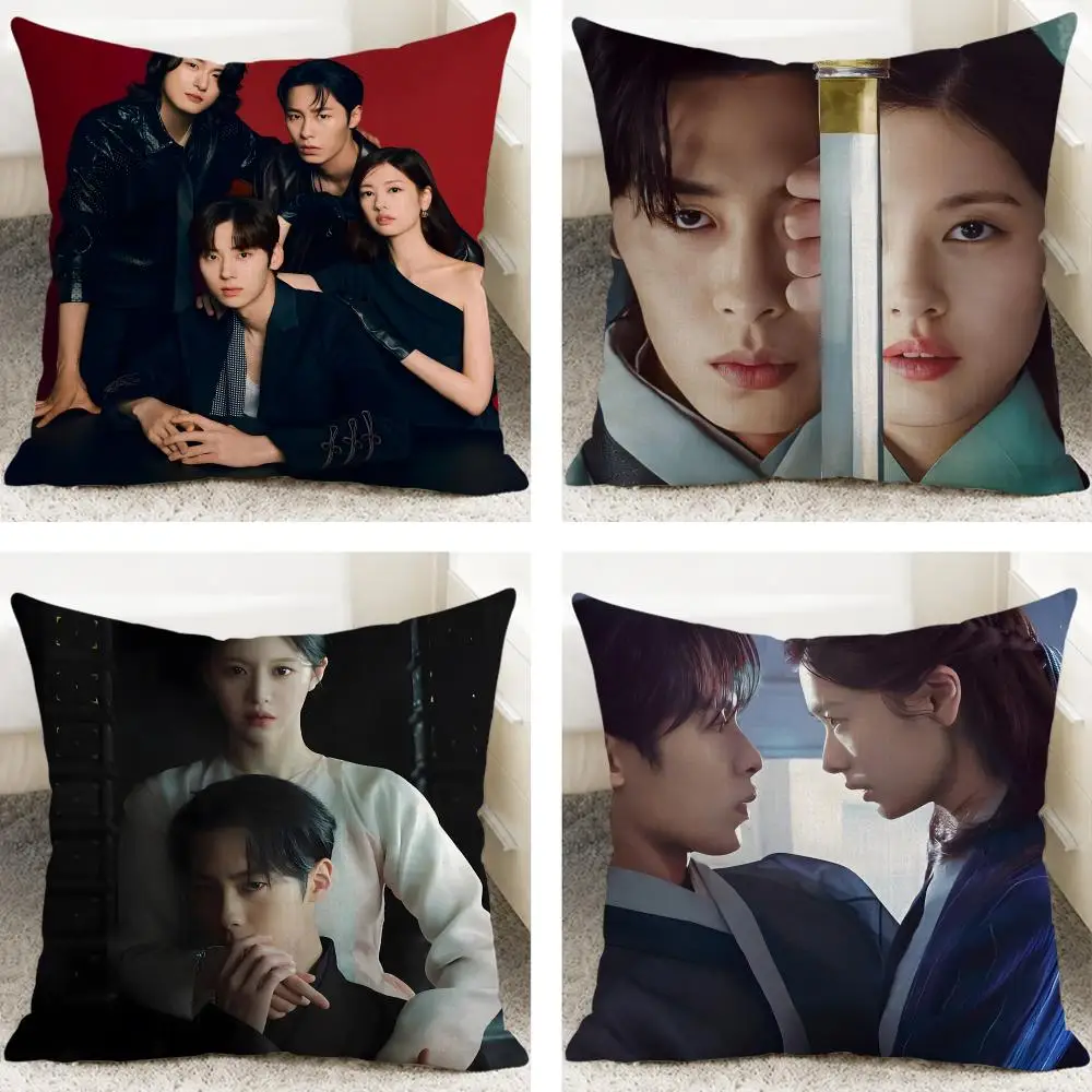 TV Series Alchemy of Souls Cushion Cover Cushion Covers Natural Linen Breathable Sofa Bedroom Decor Pillowcase