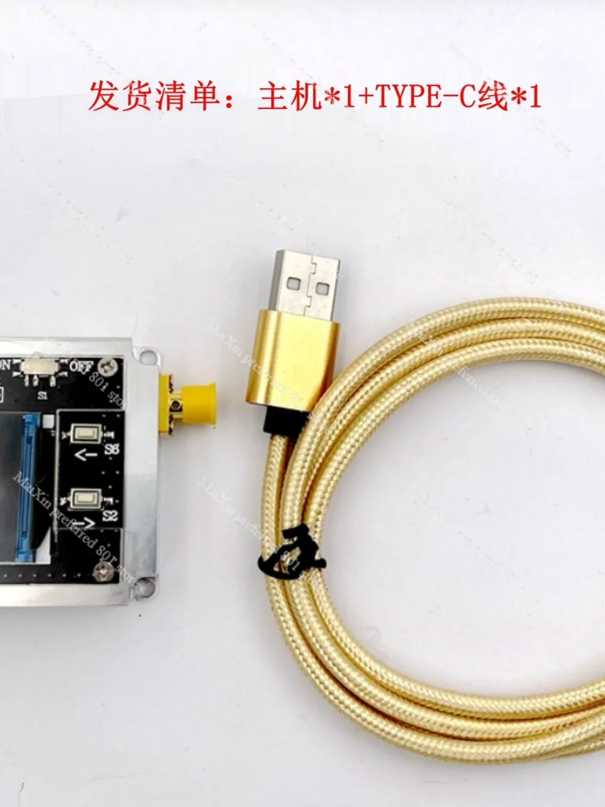 3G 6G 8G digital programmable attenuator 90DB step 0.25DB TFT display CNC high isolation