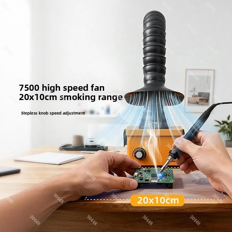 New Oxygenator Solder Smoke Purifier Mobile Small Soldering Iron Solder Laser Marking Smoke Extractor for Workshop