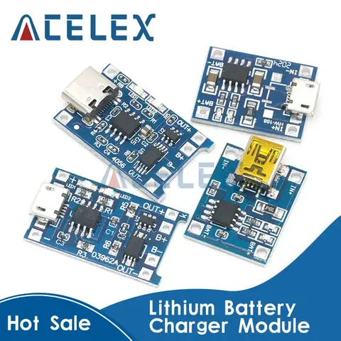 Type C Micro USB charger module 5V 1A with protection ACELEX