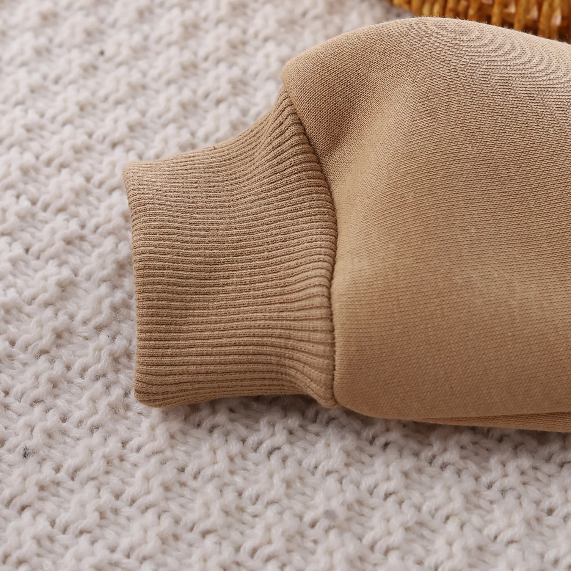 Neues Herbst- & Winter-Kinder-Fleece-Sweatshirt Zweiteiler-Set – Detail 13