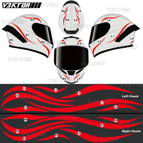 10 best sales hjälmdekalkit - №10