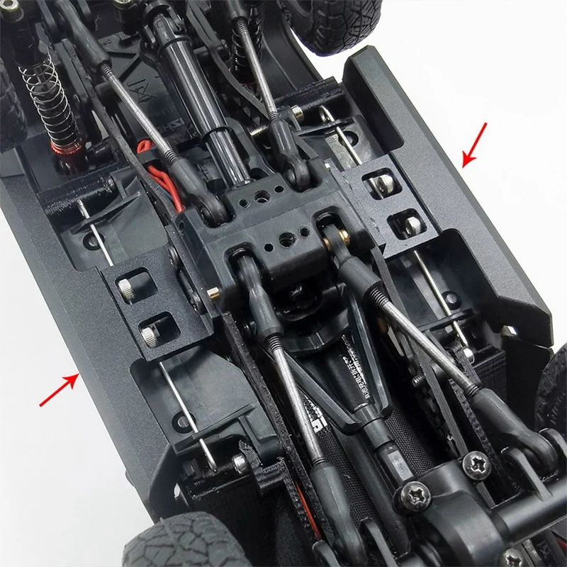 京商用メタルサイドペダルロックスライダーMINI-Z 4x 4 1/18 1/24 rcカー,アップグレードパーツとアクセサリー