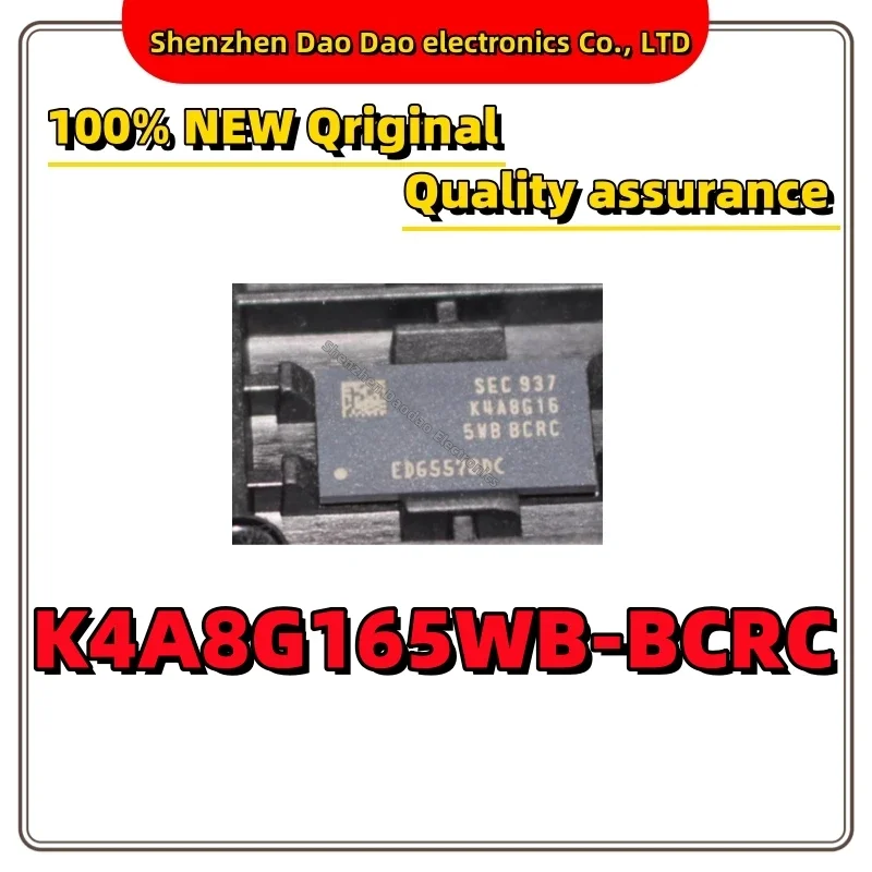 K4A8G165WB-BCRC BGA96 memory DDR4 512*16 chip IC New original