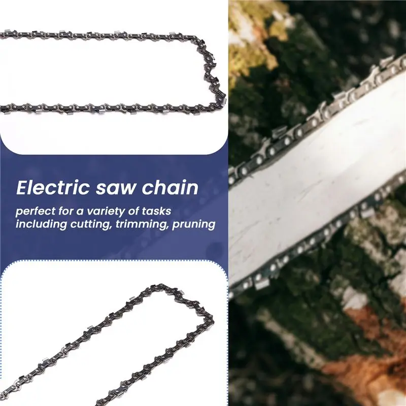 Limited Stock-FF Pack Of 2 Saw Chains 3/8 Inch 1.3 Mm 57TG 40 Cm (16 Inch) Replacement Chain For Various Chainsaws, Electric Cha
