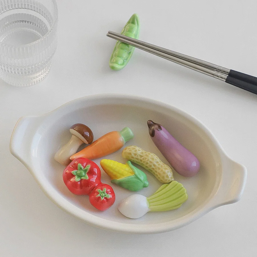 ダイニングテーブル箸立て野菜果物シリーズセラミック素材家庭用筆立てレストラン装飾品