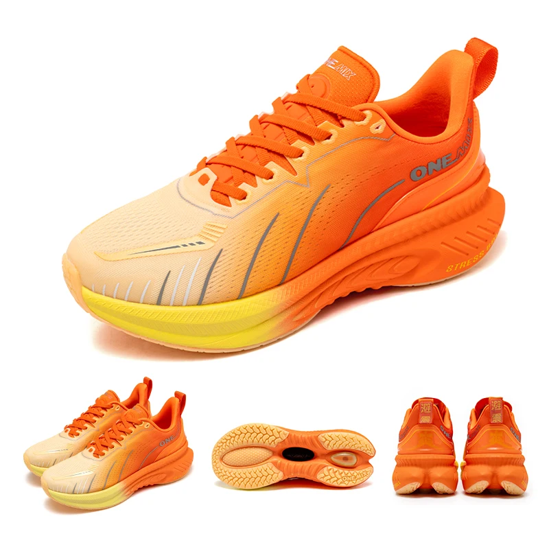 ONEMIX 2025 New Cushioned Running Shoes women Fall Winter Heavy Runners Lace-up Women Jump Rope Dance Non-slip Outdoor Sneakers image 4