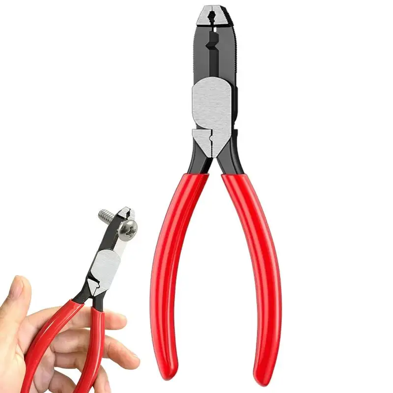 Nail Puller Tool Nail Remover Tool For Wood Tire Nail Puller Damaged Screws Pliers Multi-Function Rusty Slipped Screws Remover