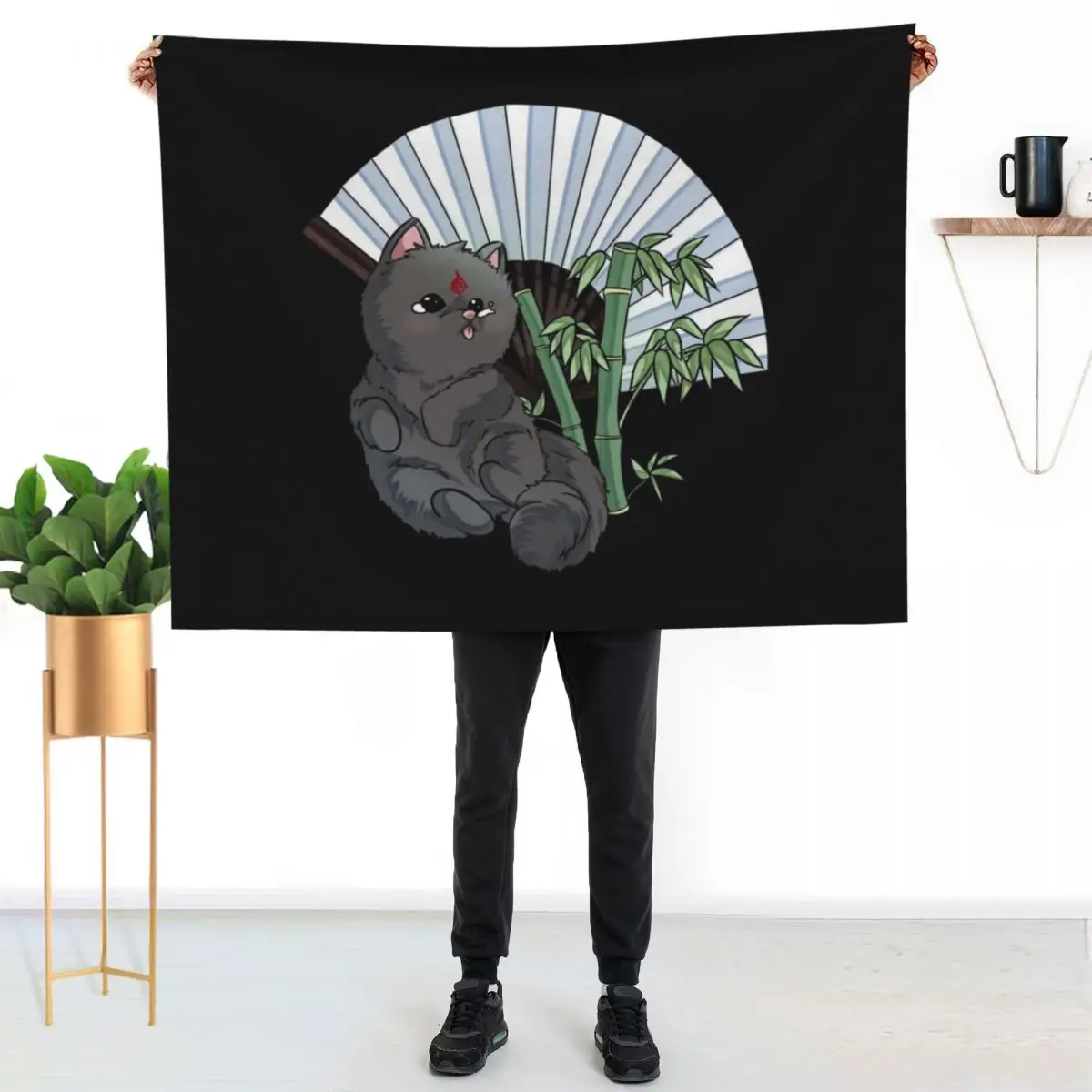 

BingQiu. Throw Blanket Elegant Warm Throw Blanket for Hotel Home