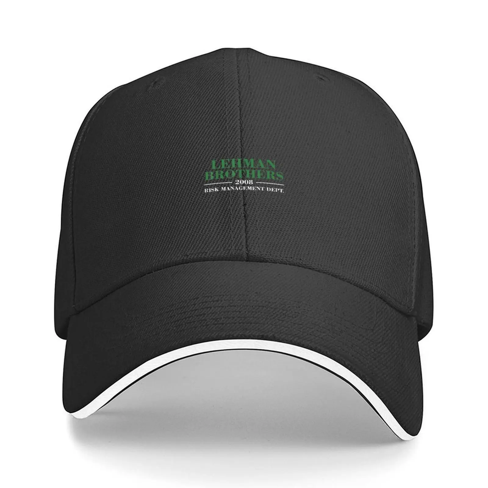 

Lehman Brothers Risk Management Baseball Cap Rugby sailor cap for men hard hat fashionable Sun Hats For Women Men's