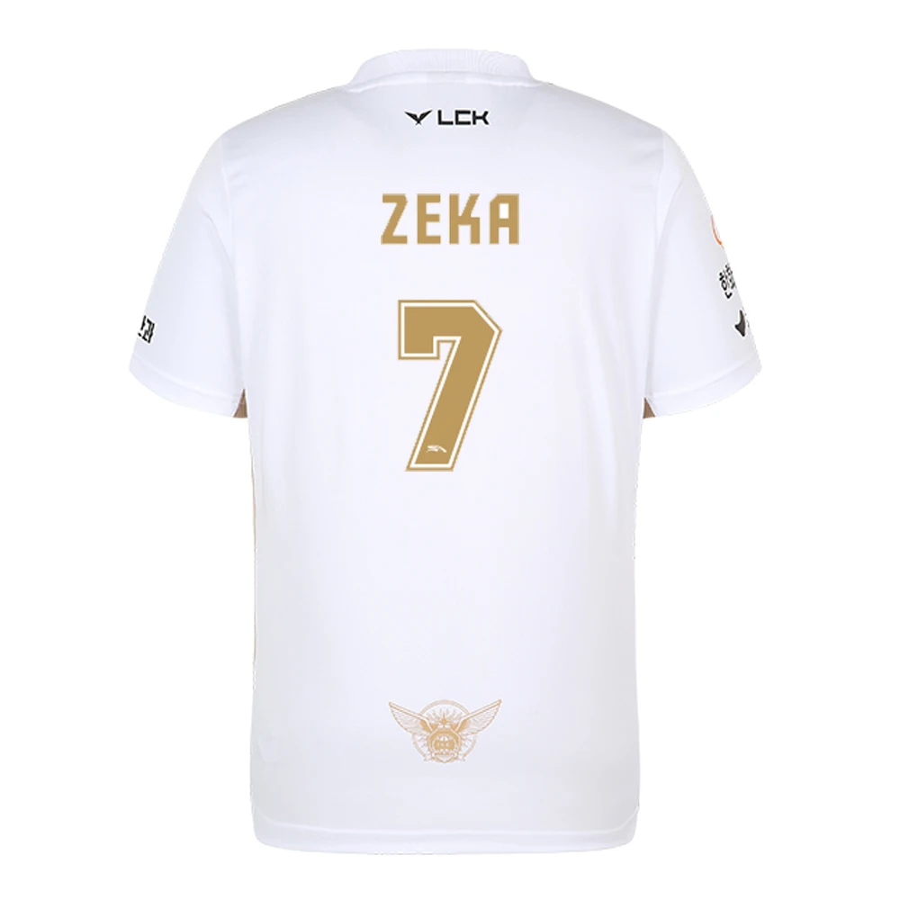 2024 Nieuwe HLE E-Sports Club Wereldfinale Limited Jersey League Of Legends Mode Fans Ondersteuning Tops Trend Peanut Doran T-shirt