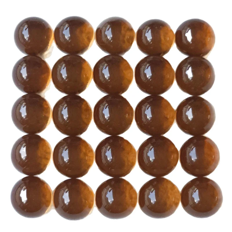 New arrived 100pcs/lot 16mm color print geometry rounds shape resin cabochon beads diy jewelry garment hair accessory