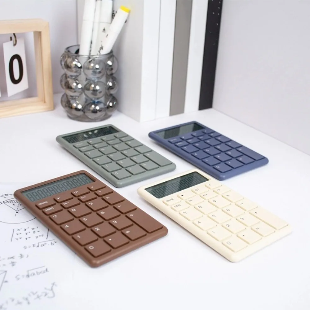 Digital Display Mini Calculator Accounting Tools Battery-powered Student Calculator Portable Lightweight Office Calculator