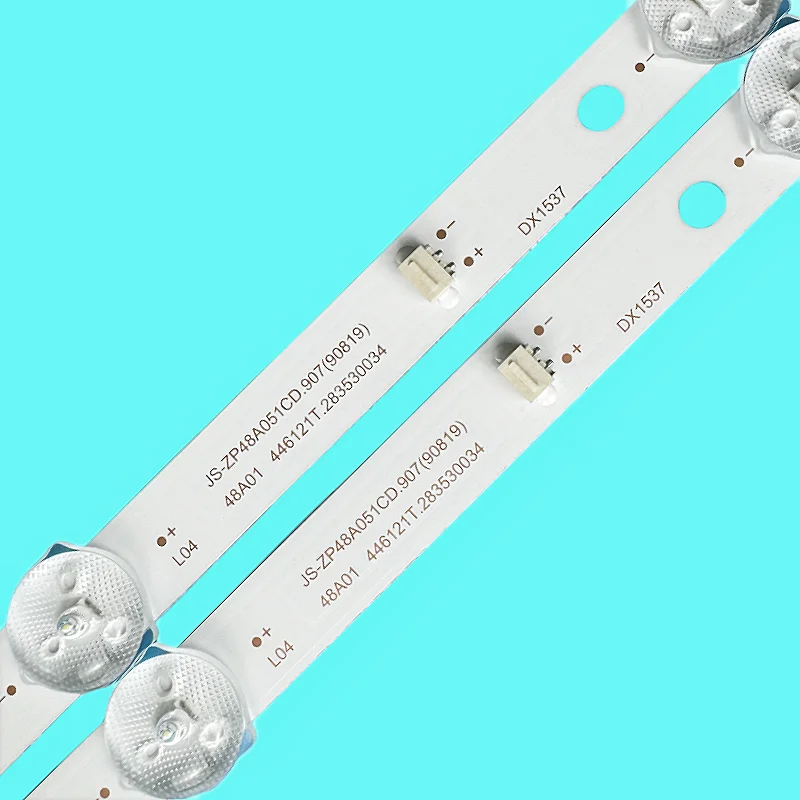 10pcs/set 5lamp New LED Backlight Strip for JS-ZP48A051CD.907(90819) 48A1 01 446121T.283530034 446MM