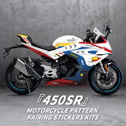 Stickers used for CFMOTO 2023 450SR/SRS Accessories Pattern Printing Sticker Kits Protection & Decoration Various Styles Motorcy