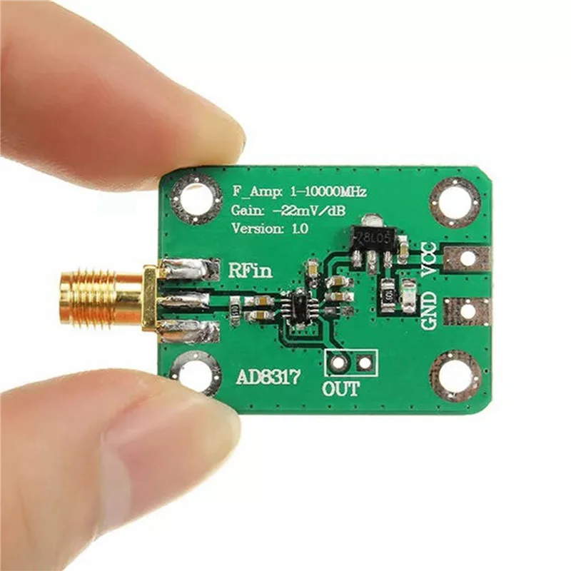 M05K 4X AD8317 Szybki Logarytmiczny Detektor RF Detektor Sygnału RF Miernik Mocy Wyjściowej Logarytmicznej 1M-10000Mhz Kontroler