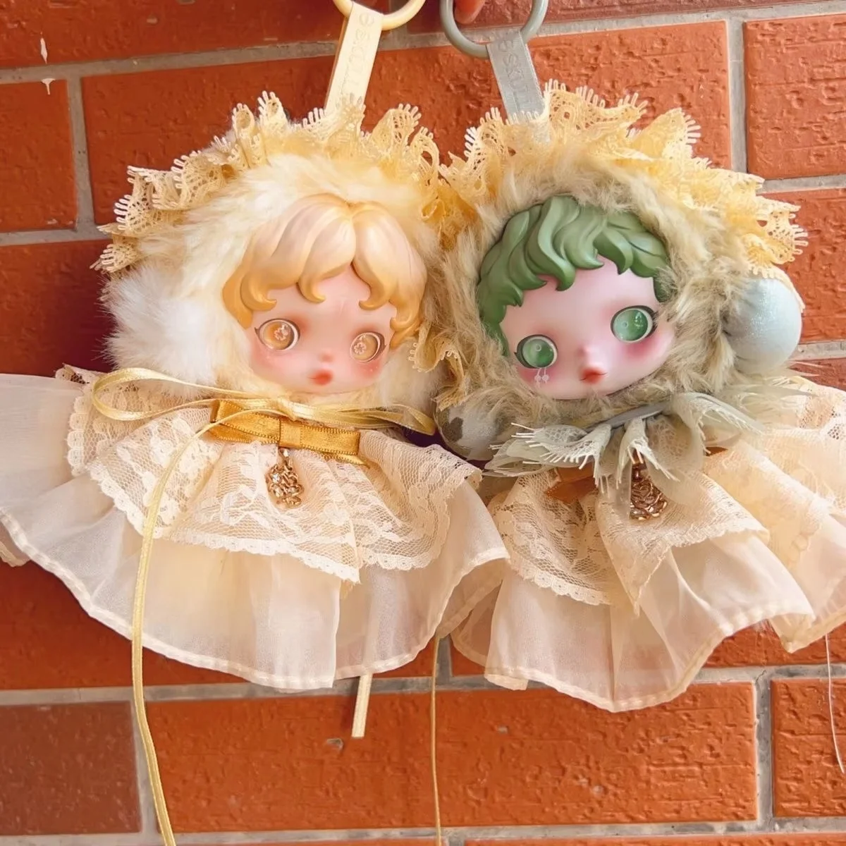 Skullpanda DIY 人形服セット V1 V2 かわいいプリンセスドレス手作りビニール人形コスチュームアクセサリー人形プレイセット用