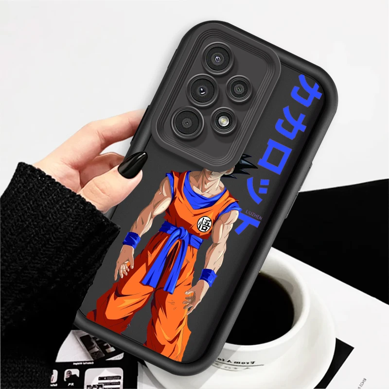 D-dragon Ball Frieza Trunks untuk Samsung A73 A71 A54 A53 A52 A51 A33 A32 A21S A14 A13 A12 A03 A04 A05 5G mata tangga Funda