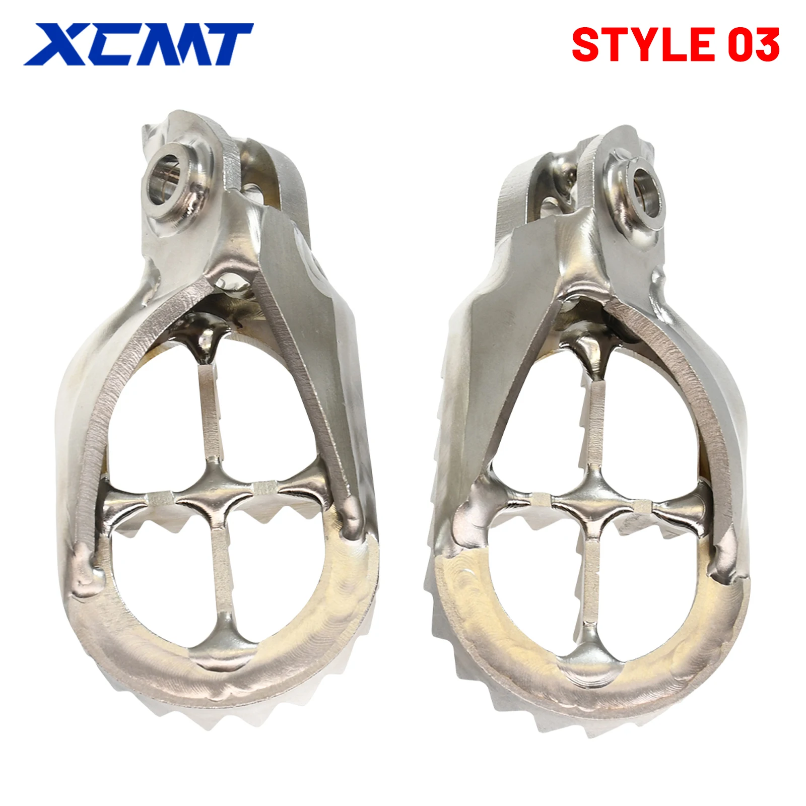 Per KTM EXC EXCF XC XCF SX SXF 65-530 Husqvarna GasGas 1998-2024 Accessori Moto In Lega di Titanio Pedana Piede Peg poggiapiedi