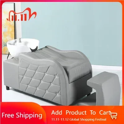 

Compact Hair Shampoo Chair Italian Lying Waterproof Dirt-resistant Shampoo Chair Salon Shampooing Cama Champú Rendy Furniture