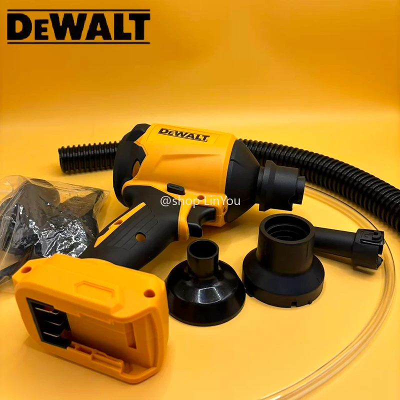 เครื่องเป่าลมไร้สาย Dewalt Brushless พร้อมหัวฉีดอเนกประสงค์ สำหรับเป่าฝุ่นและสูบลม (ไม่รวมแบตเตอรี่)