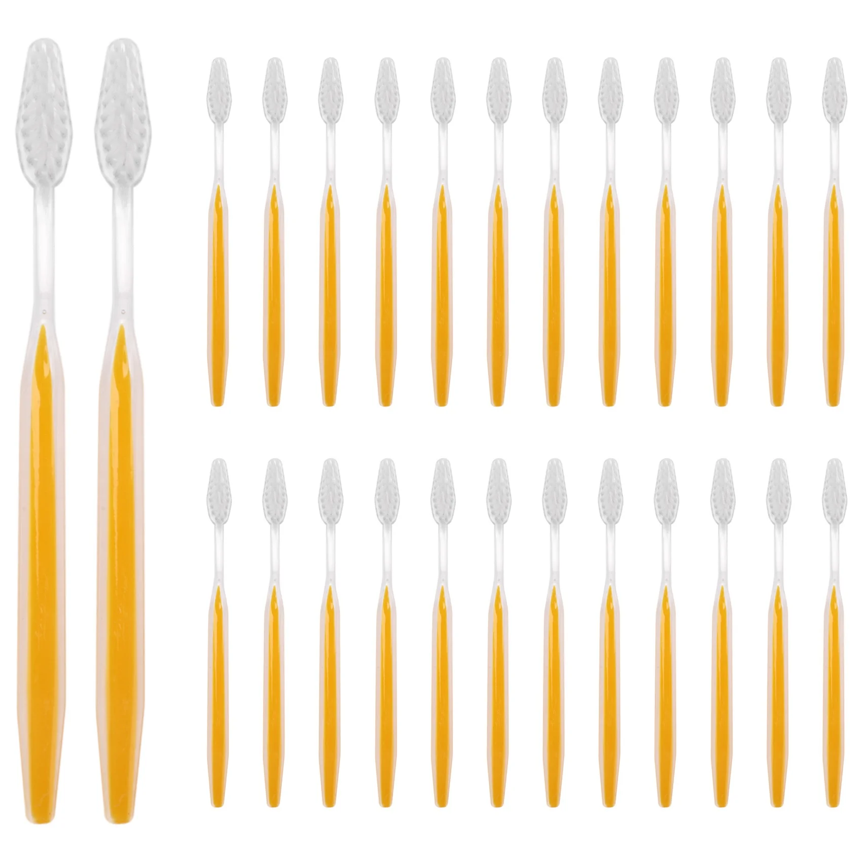 

T35C 100 Individually Packed Toothbrushes Adult Or Child Disposable Travel Toothbrushes, Travel Toiletries