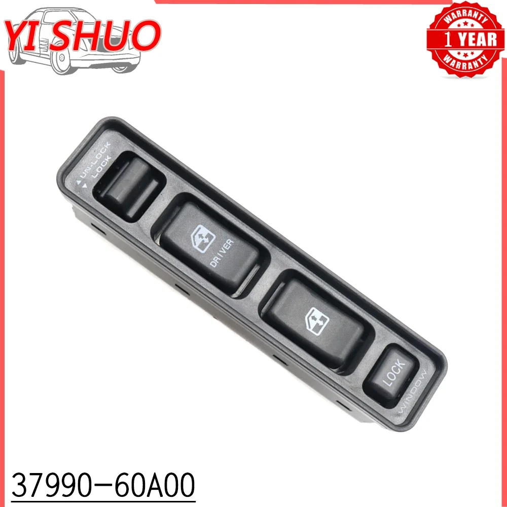 1PCS 37990-60A00 Car Left Electric Window Master Switch Fit For Suzuki Vitara 1992-1998 3799060A00 37990 60A00