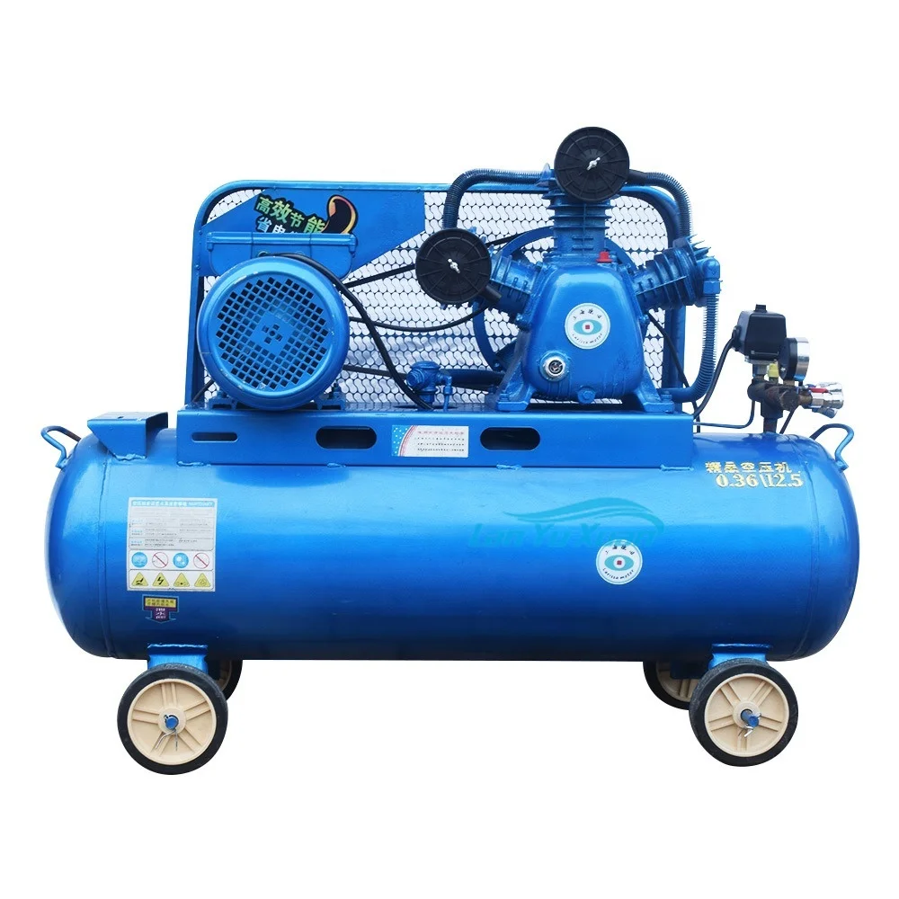 5.5kw 7.5hp 3-cylinder Air Compressor 500 Litre For Painting Cars