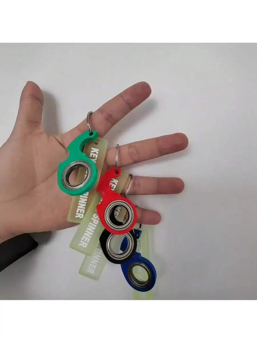 Finger Spinner Keychain for Stress Relief and Fun