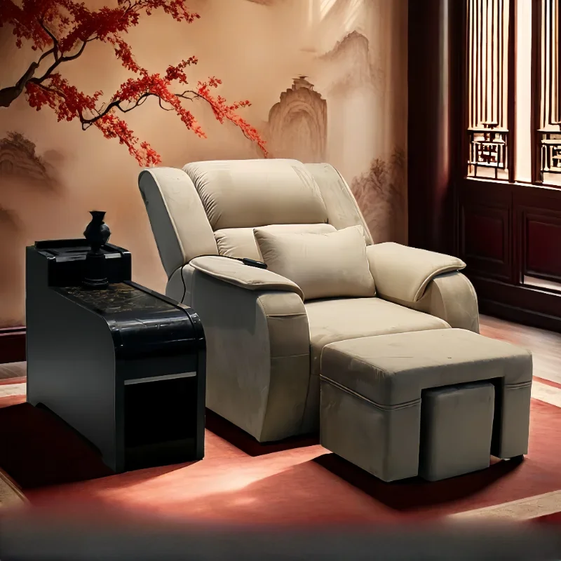 椅子マニキュアペディキュアネイルサリンキャスター大人ロッキングチェア理容室男性理髪スパデボード美容サロンアームチェア